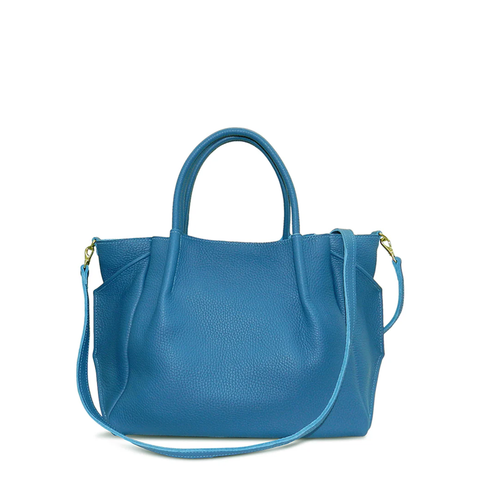 Zoe Tote in Mykonos Buffalo Cowhide