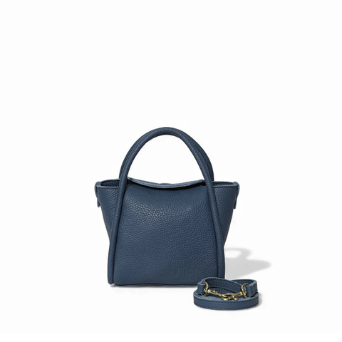 Mini Serena Satchel Crossbody in Insignia Italian Buffalo Cowhide