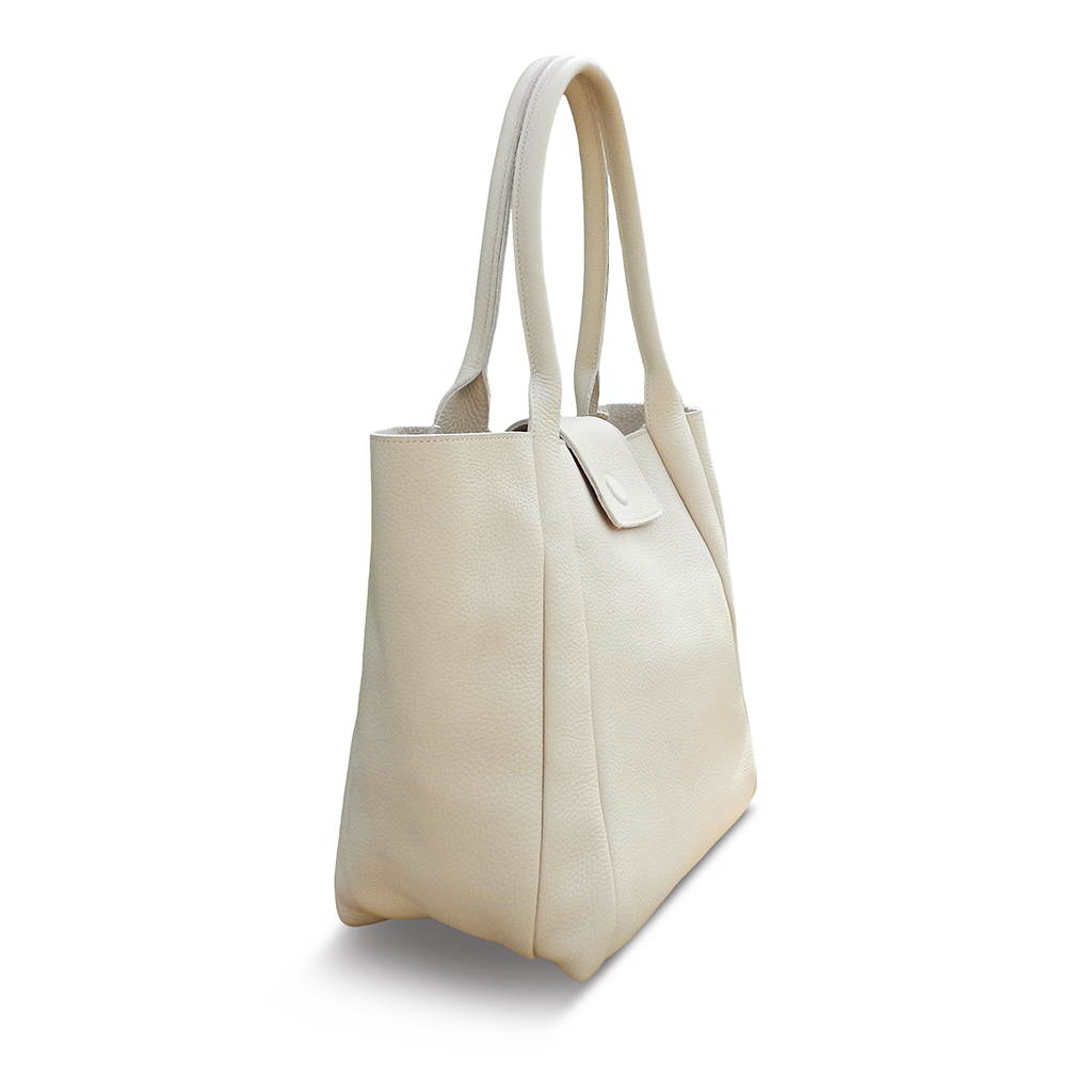 Hudson Tote in Lamb Italian Buffalo Cowhide
