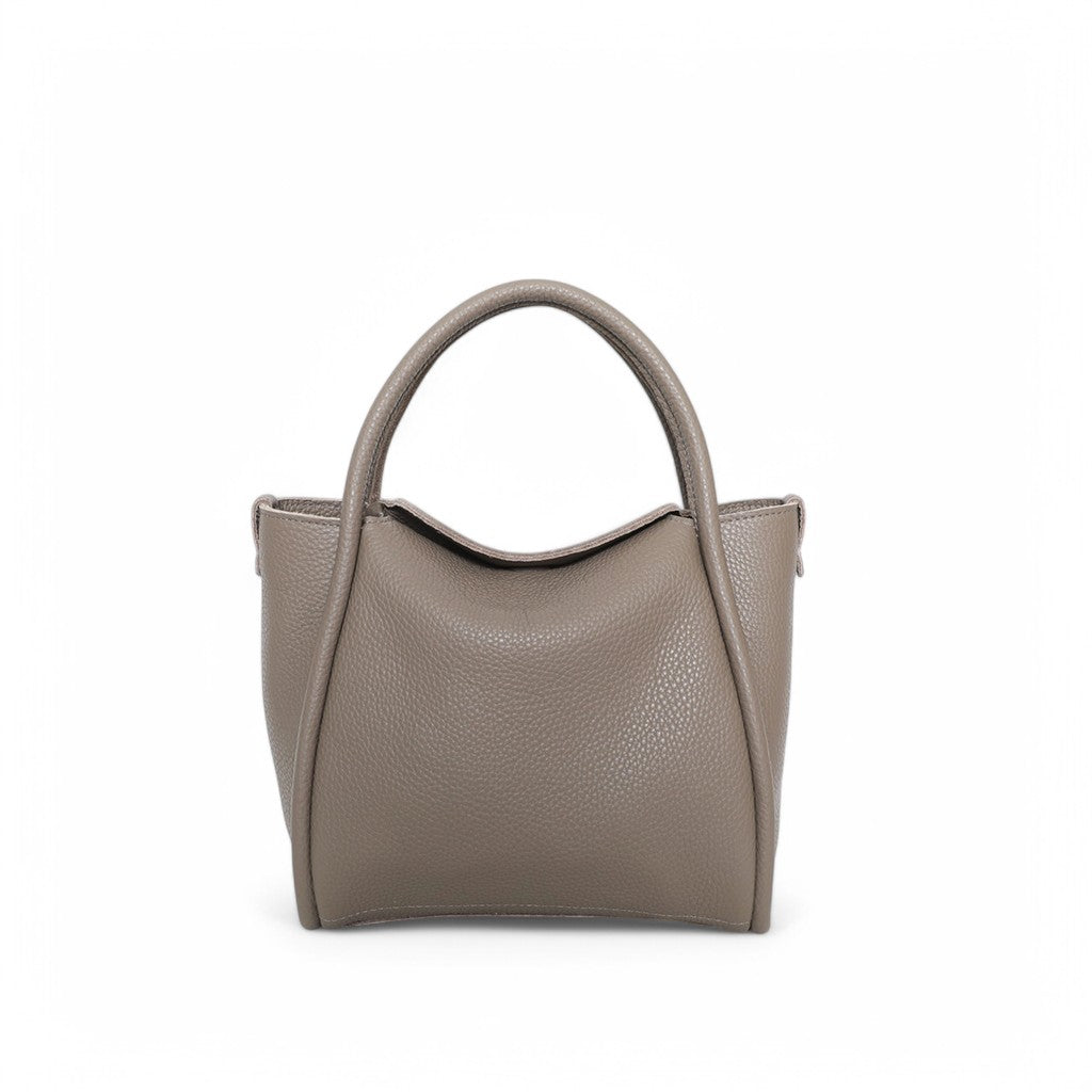Serena Satchel Crossbody in Portobello Italian Buffalo Cowhide