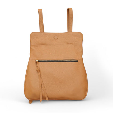 Charlotte 3-in-1 Convertible Backpack in Pane Italian Leather Backed S – oliveve Charlotte 3-in-1 Convertible Backpack in Pane Italian Leather Backed S – oliveve