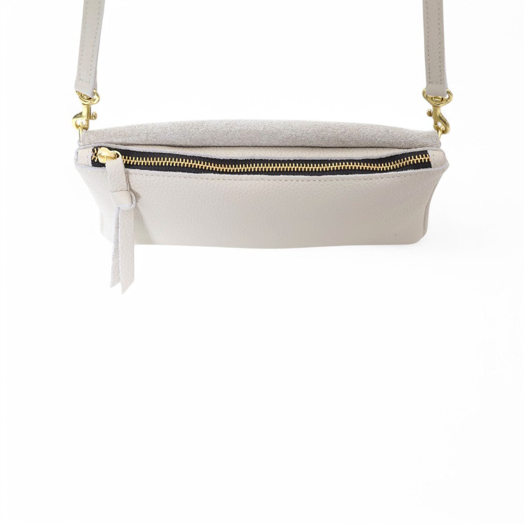 Cecilia Crossbody in Lamb Italian Buffalo Cowhide