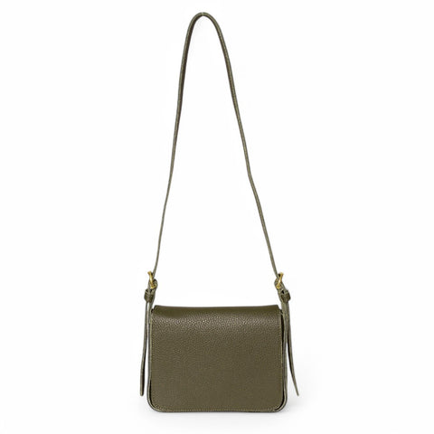 Genevieve Crossbody in Cypress Italian Buffalo Cowhide