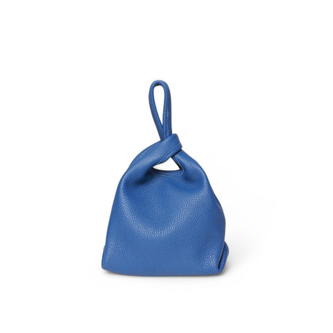 Amalia Top Handle Crossbody in Lapis Italian Buffalo Cowhide