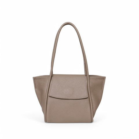 Estelle in Portobello Italian Buffalo Cowhide