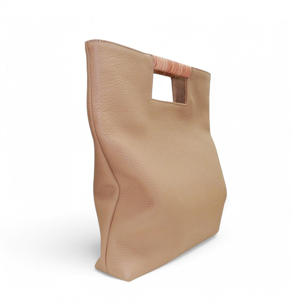 Reid Wrapped Handle in Cappuccino Buffalo Cowhide