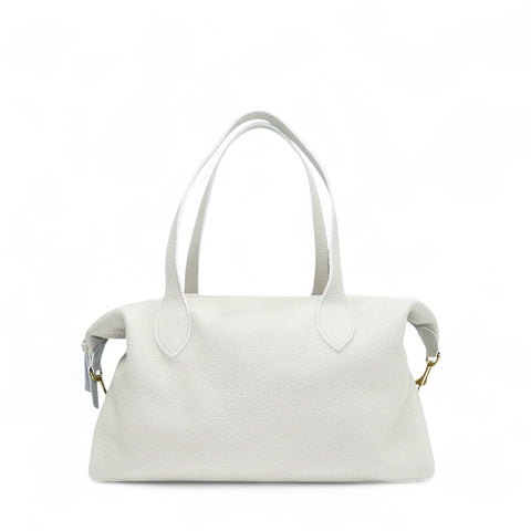 Sutton Convertible Satchel in Lamb Buffalo Cowhide Leather