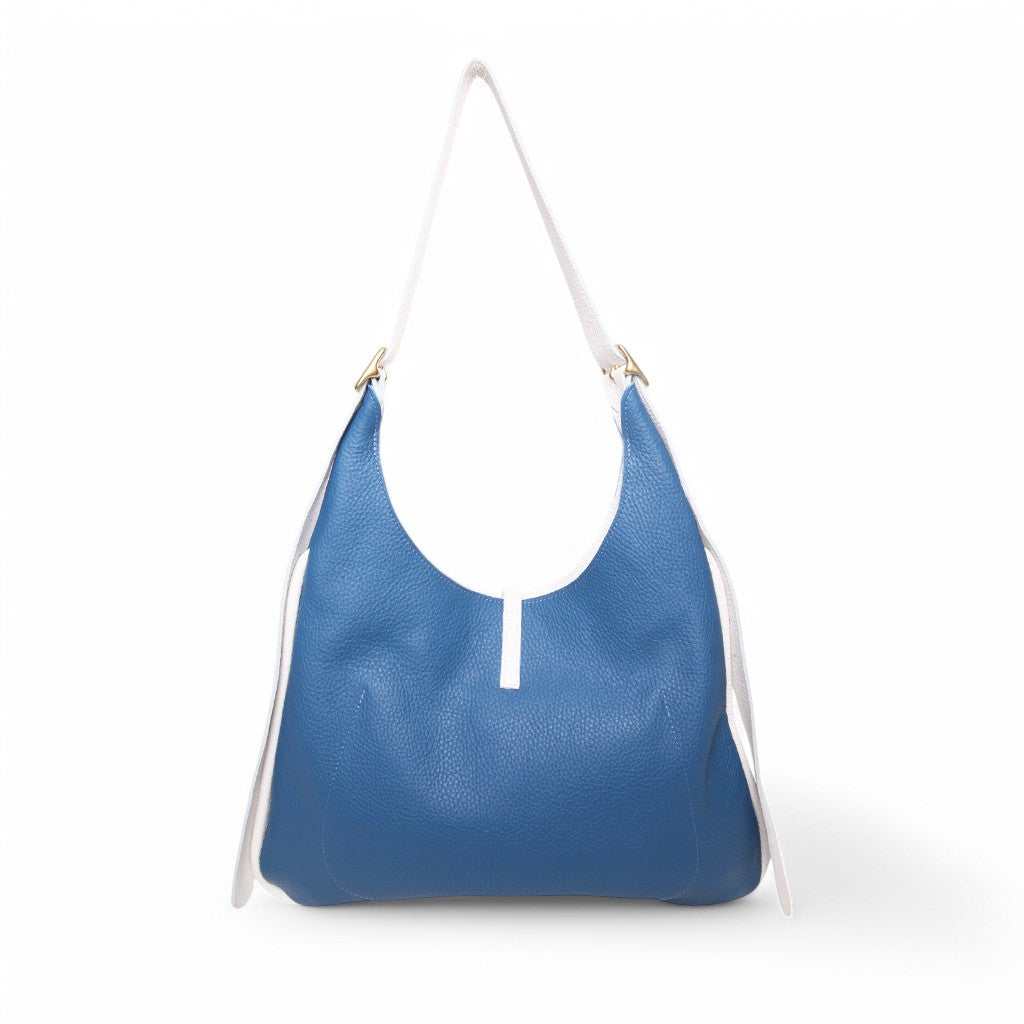 Arden Hobo in Mykonos and Lamb Italian Buffalo Cowhide