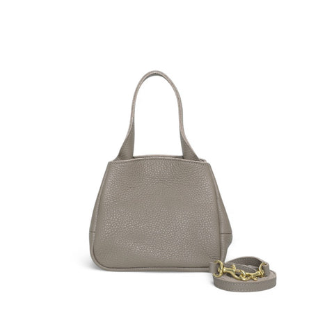 Tracy Top Handle Crossbody in Portobello Italian Buffalo Cowhide