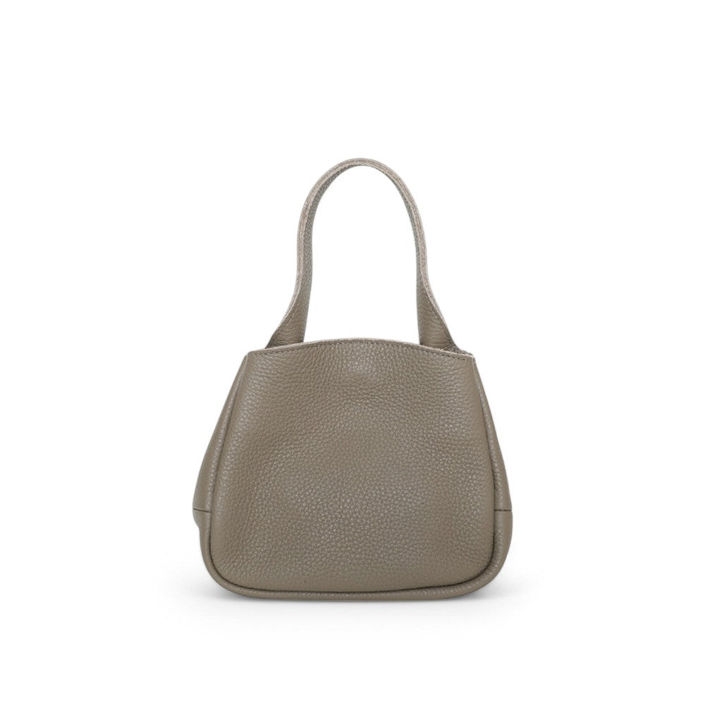 Tracy Top Handle Crossbody in Portobello Italian Buffalo Cowhide