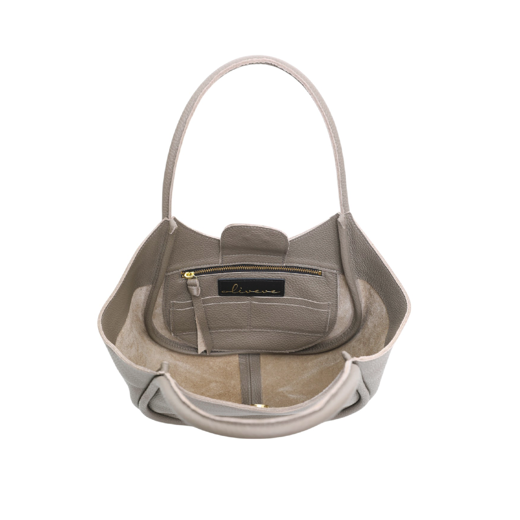 Eden in Portobello Italian Buffalo Cowhide