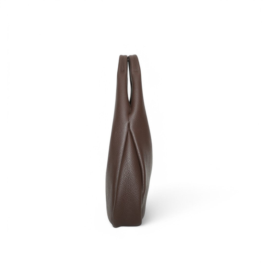 Francesca Shopper in Chestnut Italian Buffalo Cowhide