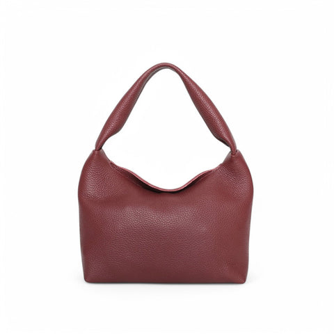 Alessia Shoulder Bag in Barolo Italian Buffalo Cowhide