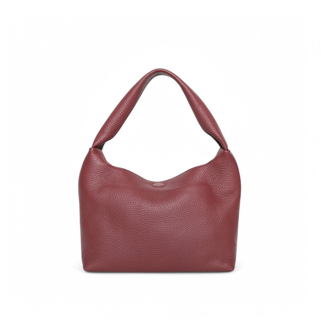 Alessia Shoulder Bag in Barolo Italian Buffalo Cowhide