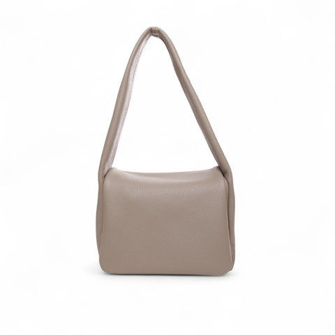 Paloma Puffy Shoulder Bag in Portobello Italian Buffalo Cowhide