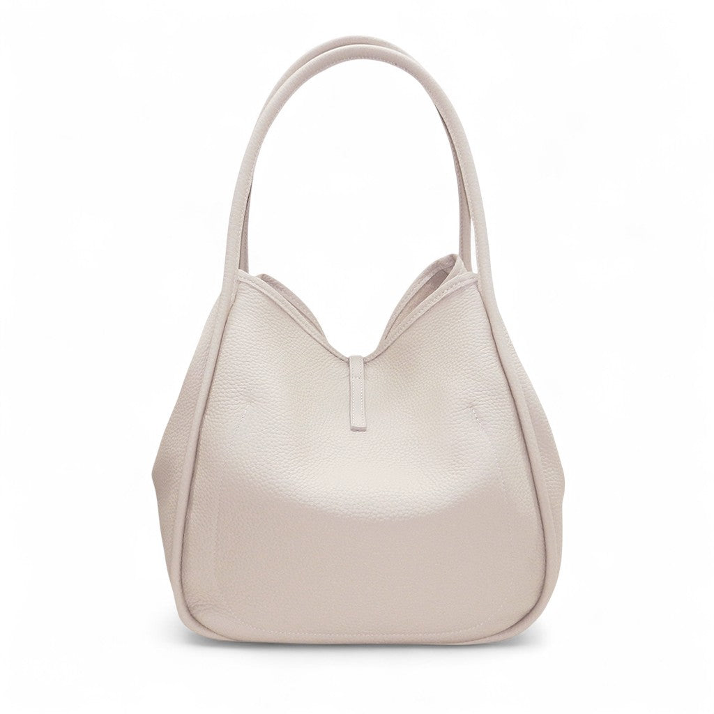 Ellis Hobo Tote in Lamb Buffalo Cowhide