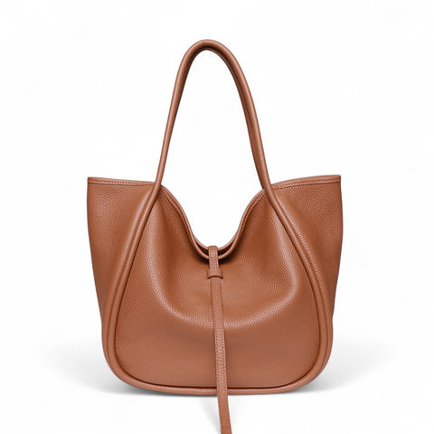 Ellis Hobo Tote in Caramel Buffalo Cowhide