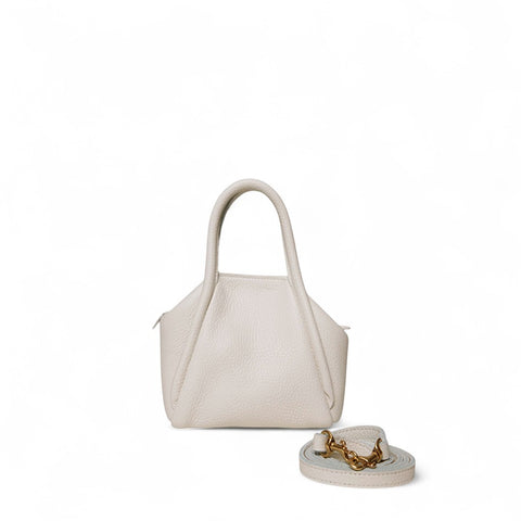 Mini Taya Top Handle Crossbody in Lamb Italian Buffalo Cowhide