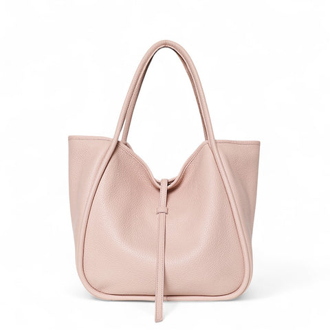 Ellis Hobo Tote in Nude Italian Buffalo Cowhide