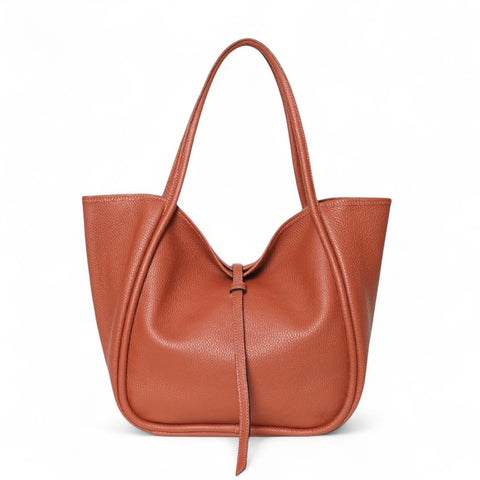 Ellis Hobo Tote in Auburn Buffalo Cowhide