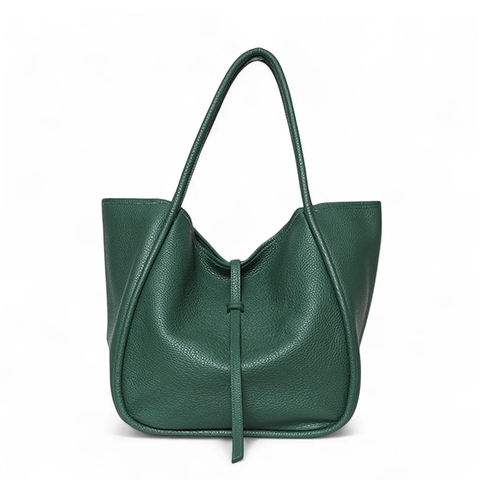 Ellis Hobo Tote in Eucalyptus Buffalo Cowhide