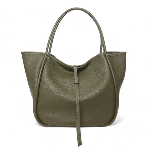 Ellis Hobo Tote in Cypress Buffalo Cowhide