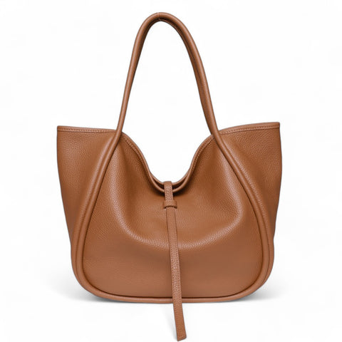 Ellis Hobo Tote in Caramel Buffalo Cowhide