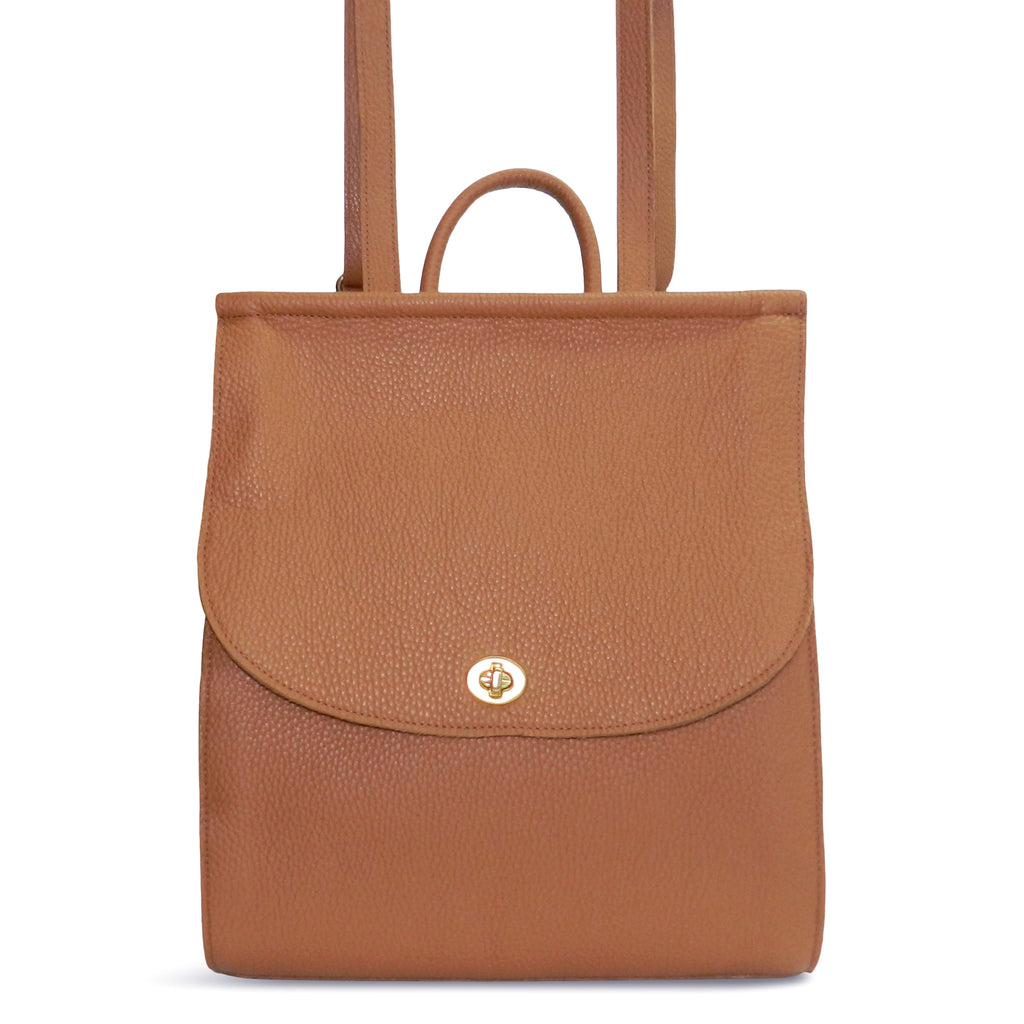 Amelia Backpack in Miel Buffalo Cowhide oliveve Amelia Backpack in Miel Buffalo Cowhide oliveve