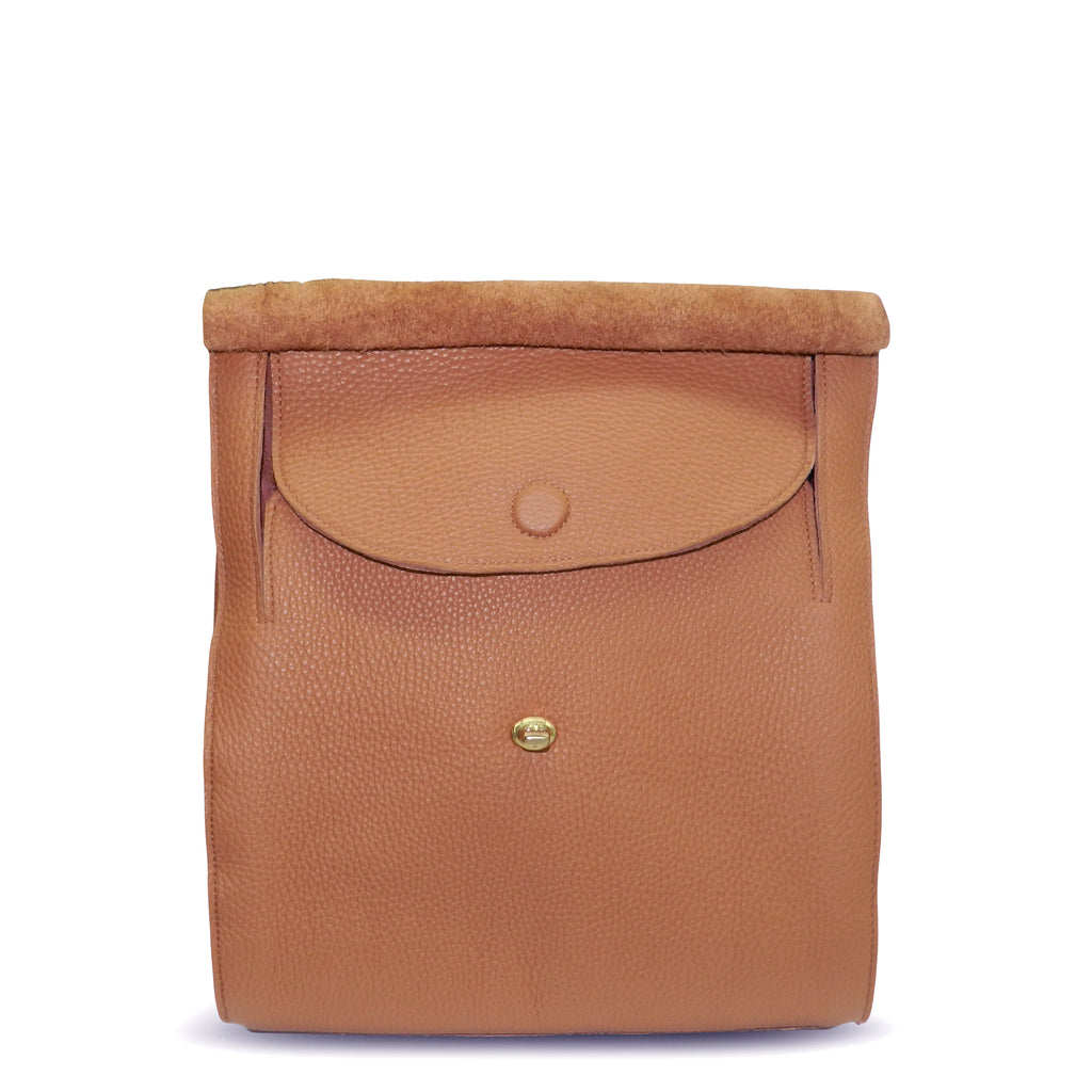 amelia leather backpack Amelia Backpack in Miel Buffalo Cowhide – oliveve