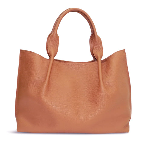 Isabel 2.0 East West Tote in Miel Buffalo Cowhide
